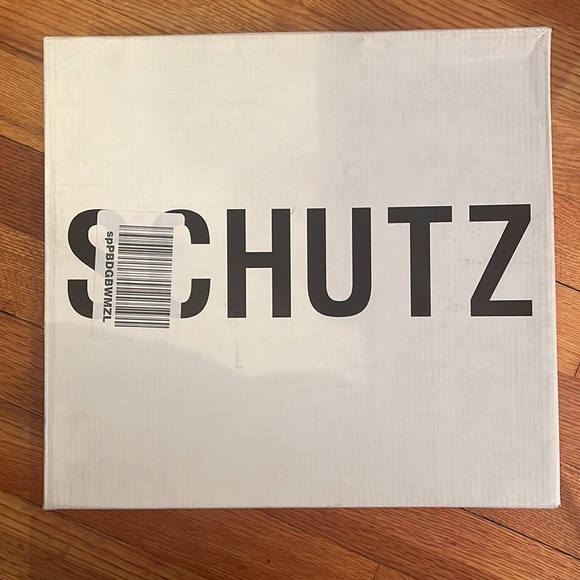 NWT Schutz Reva Black Crystal Caged Heels size 7.5. In Box. - Picture 7 of 9